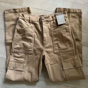 Madewell The Garment-Dyed '90s Straight Cargo Pant - Sand Dune, size 26